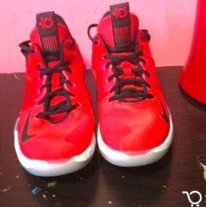 Red Kevin Durant shoes